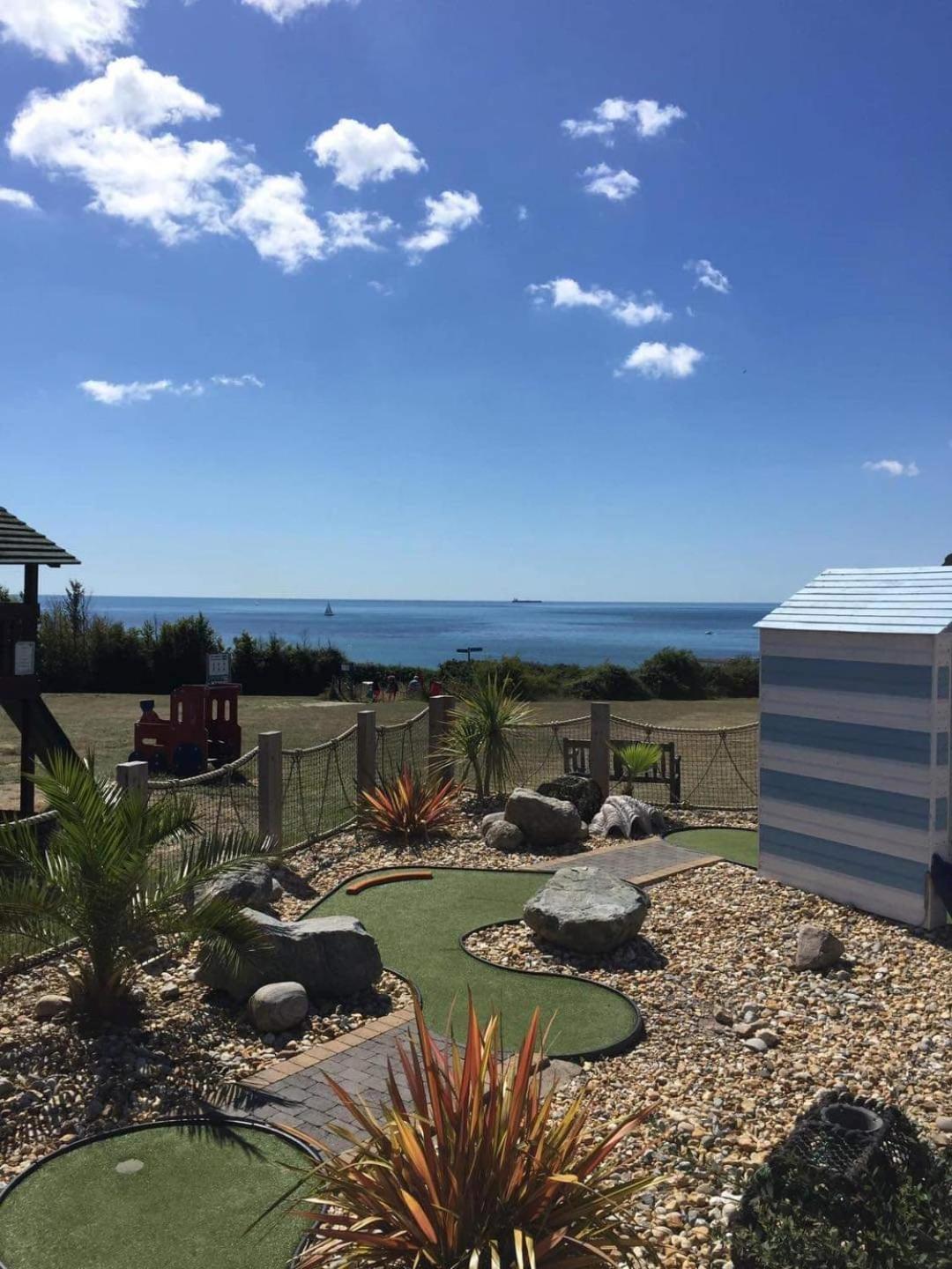 Home With A View Whitecliff Bay Holiday Park Bembridge Buitenkant foto